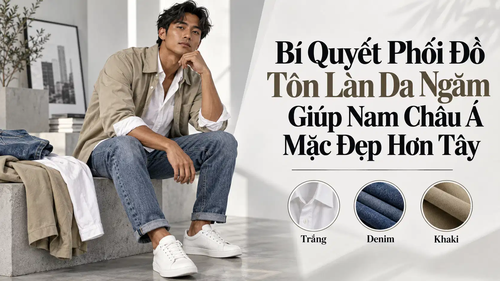 Bí Quyết Phối Đồ Tôn Làn Da Ngăm Giúp Nam Châu Á Mặc Đẹp Hơn Tây