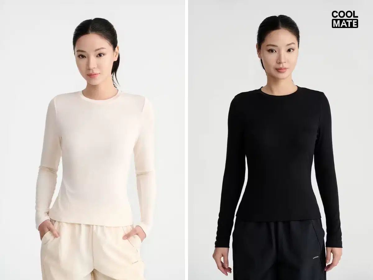 Áo giữ nhiệt làm lớp trong cho outfit mùa đông Áo giữ nhiệt làm lớp trong cho outfit mùa đông