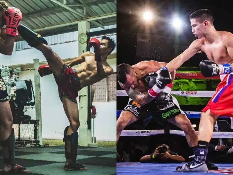 So sánh kỹ thuật di chuyển giữa boxing và kickboxing