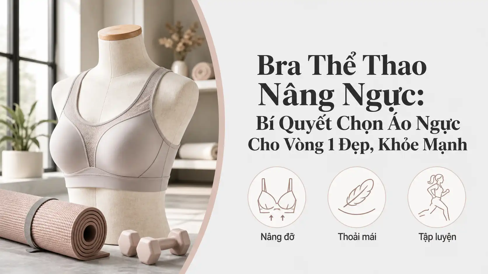 Bra Thể Thao Nâng Ngực: Cách Chọn Áo Ngực Đẹp Và Khỏe