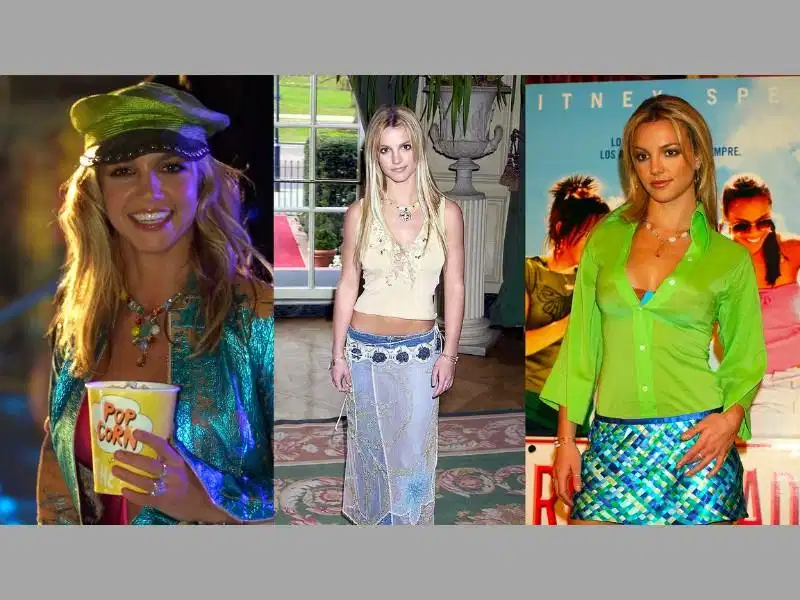 Britney Spears và phong cách crop top cạp trễ biểu tượng