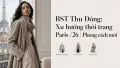 BST Thu Đông: Xu Hướng Thời Trang Paris Phong Cách Mới