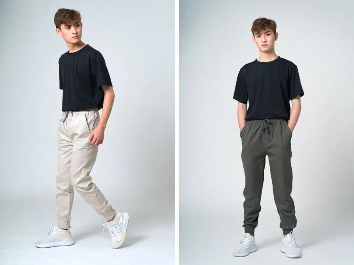 Quần jogger nam Quần jogger thun nỉ phong cách athleisure năng động