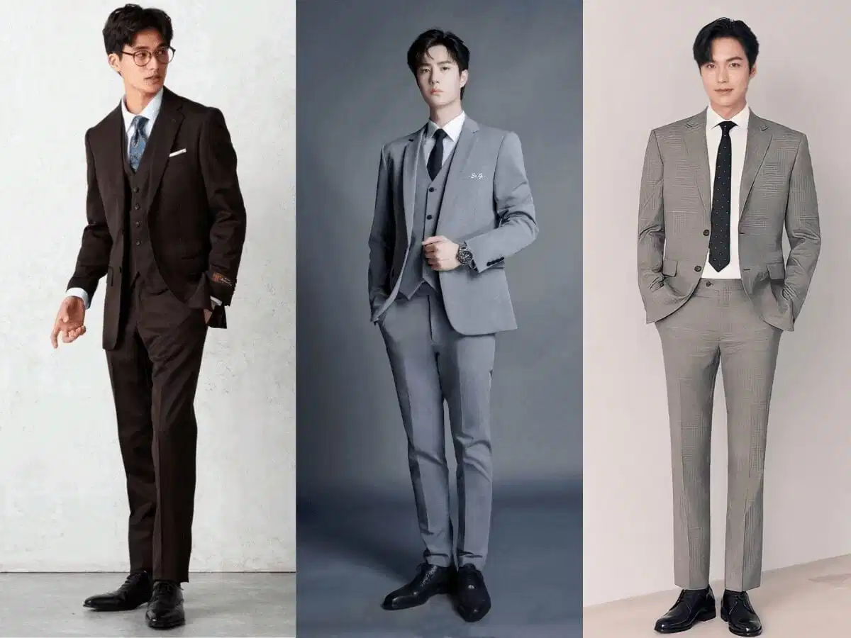 Các loại suit So sánh trực quan giữa suit 2 mảnh và suit 3 mảnh