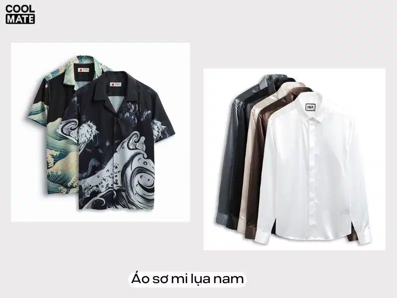 Các mẫu áo sơ mi lụa nam cao cấp Tổng hợp các mẫu áo sơ mi lụa nam cao cấp và thanh lịch
