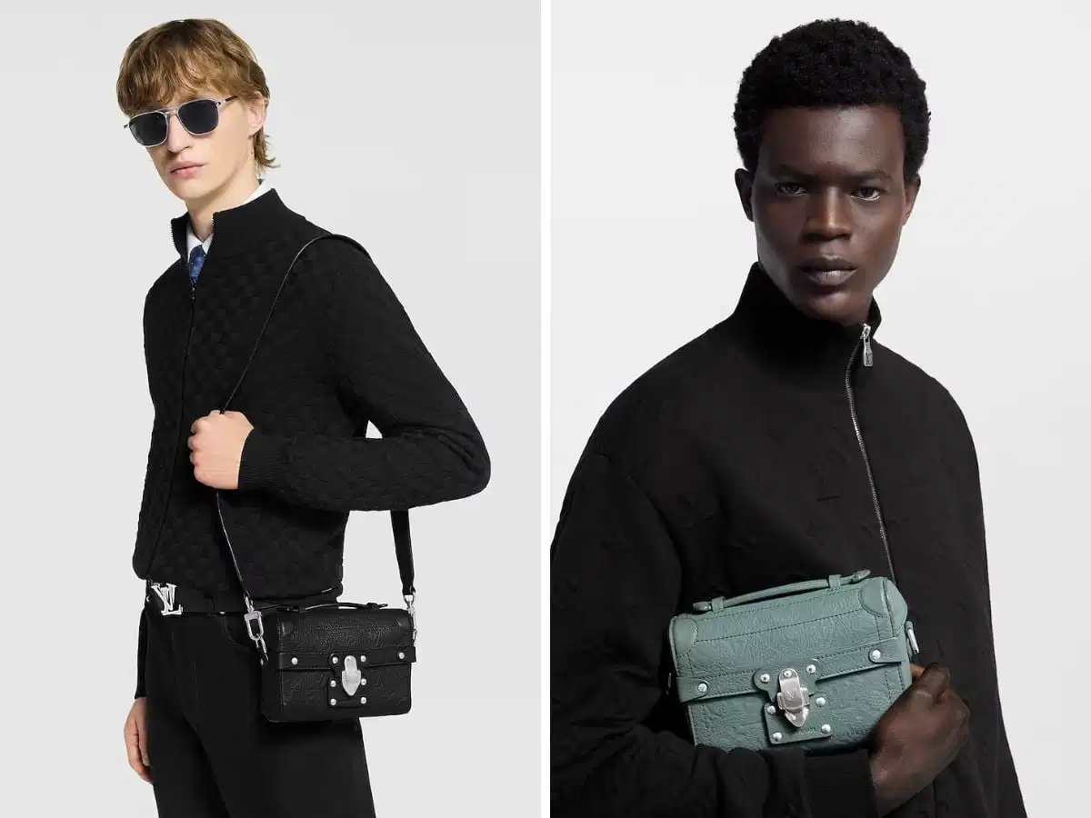 Họa tiết Monogram và Damier trên túi Louis Vuitton nam Các mẫu túi LV nam kinh điển mang họa tiết monogram và kẻ ô đặc trưng