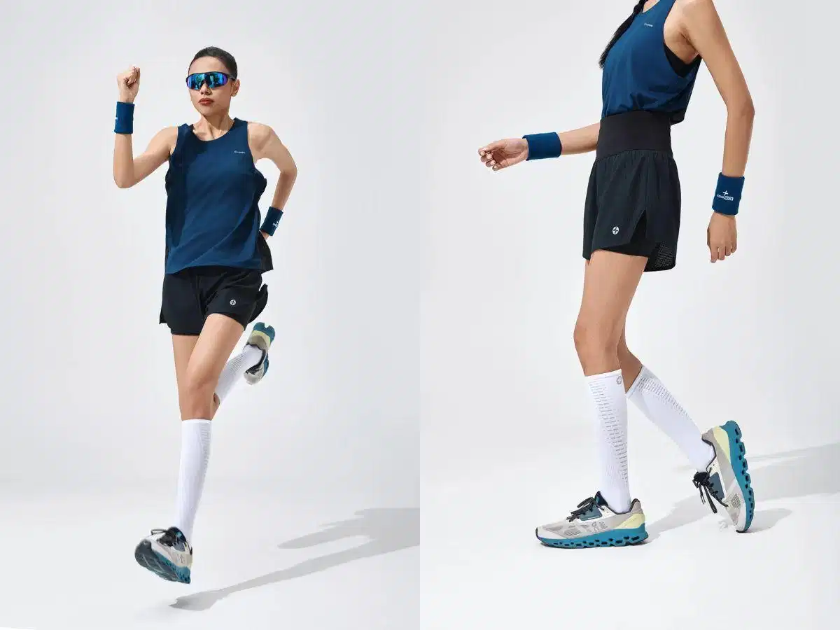 Các thiết kế trang phục running nữ trong bộ sưu tập