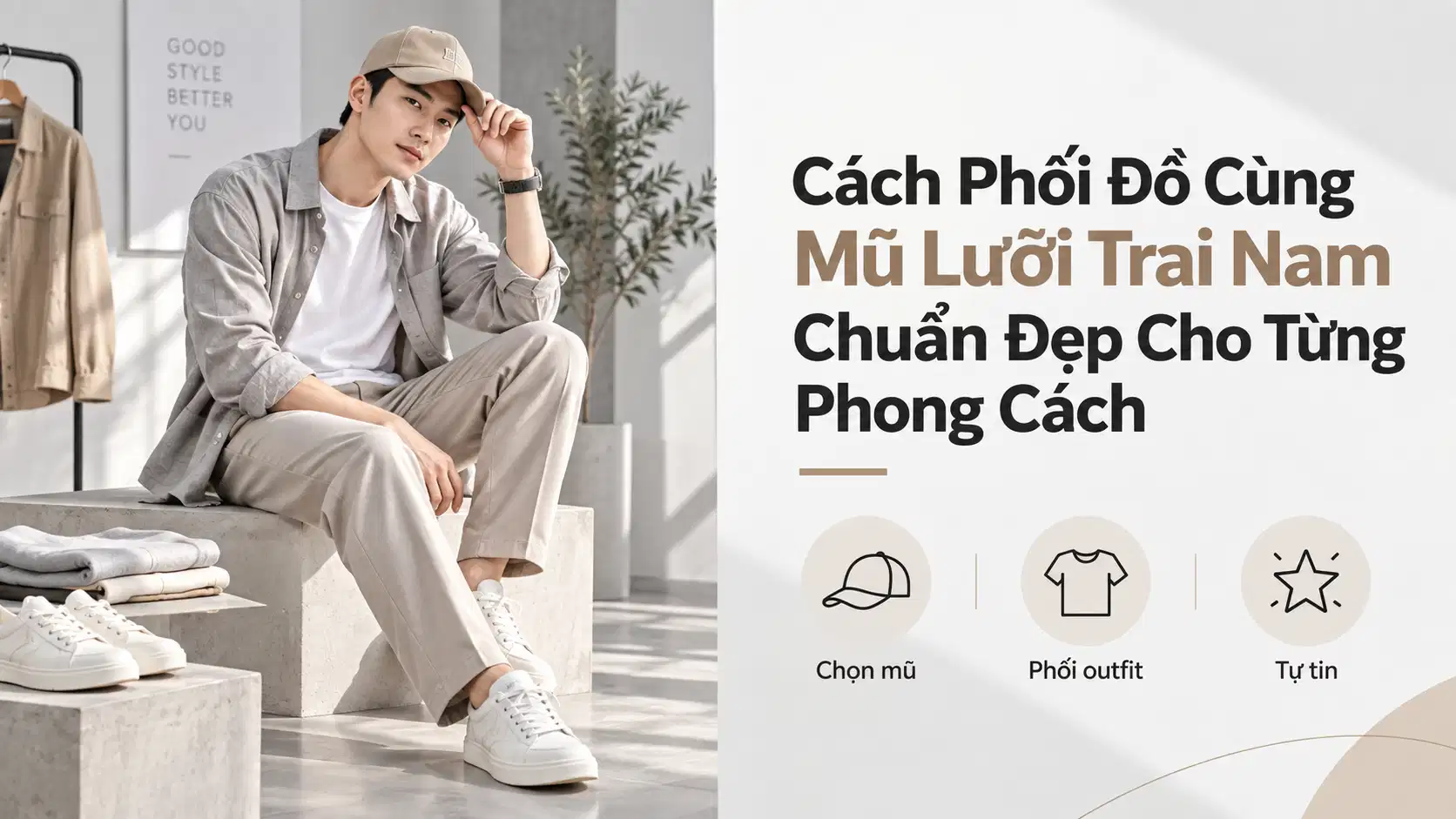 Cách Phối Đồ Cùng Mũ Lưỡi Trai Nam Chuẩn Đẹp Cho Từng Phong Cách