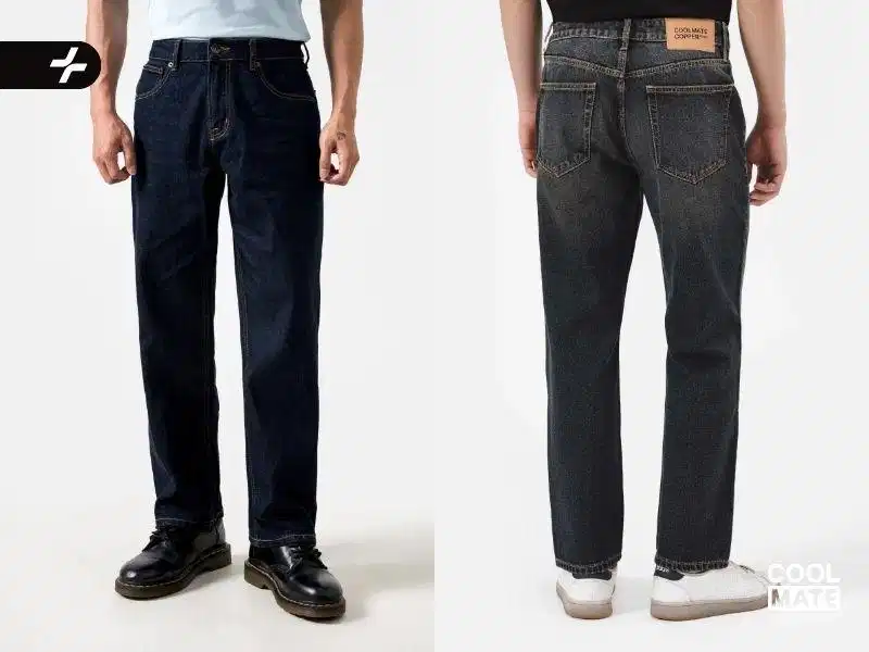 Phối đồ đa dạng phong cách cùng quần jeans nam kinh điển