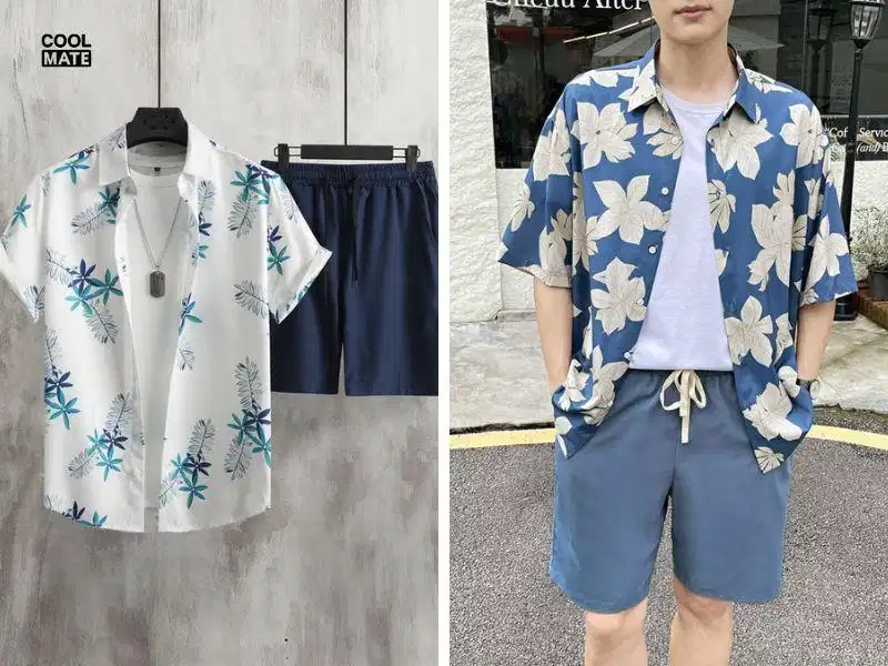 Cách phối đồ với quần short nam xanh dương và áo sweater Cách phối đồ với quần short nam xanh dương và áo sweater