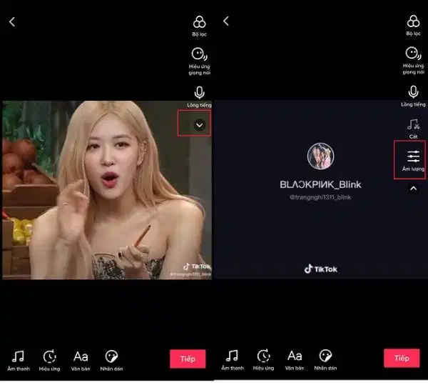 Chọn âm thanh phù hợp với nhịp chuyển động trên TikTok
