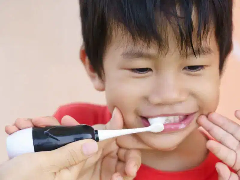 cách sử dụng bàn chải điện