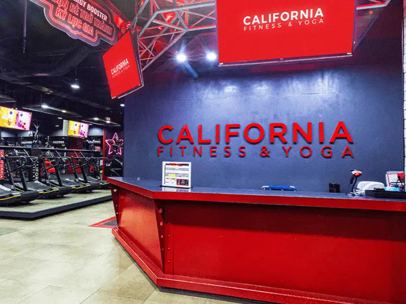 California Fitness & Yoga Center SC VivoCity Không gian phòng tập California Fitness & Yoga Center tại SC VivoCity Quận 7