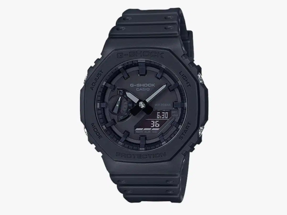 Casio G-Shock GA-110B-1A2HDR Casio G-Shock GA-110B-1A2HDR mặt xanh dây cao su đen