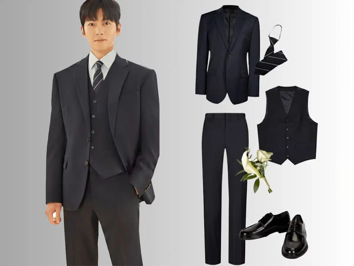 Cấu trúc cơ bản của suit Sơ đồ chi tiết cấu trúc cơ bản của bộ suit nam