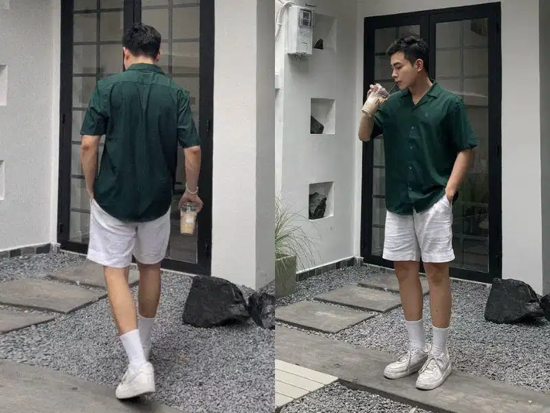 Celeb Store Áo sơ mi nam phom rộng tại CELEB Store