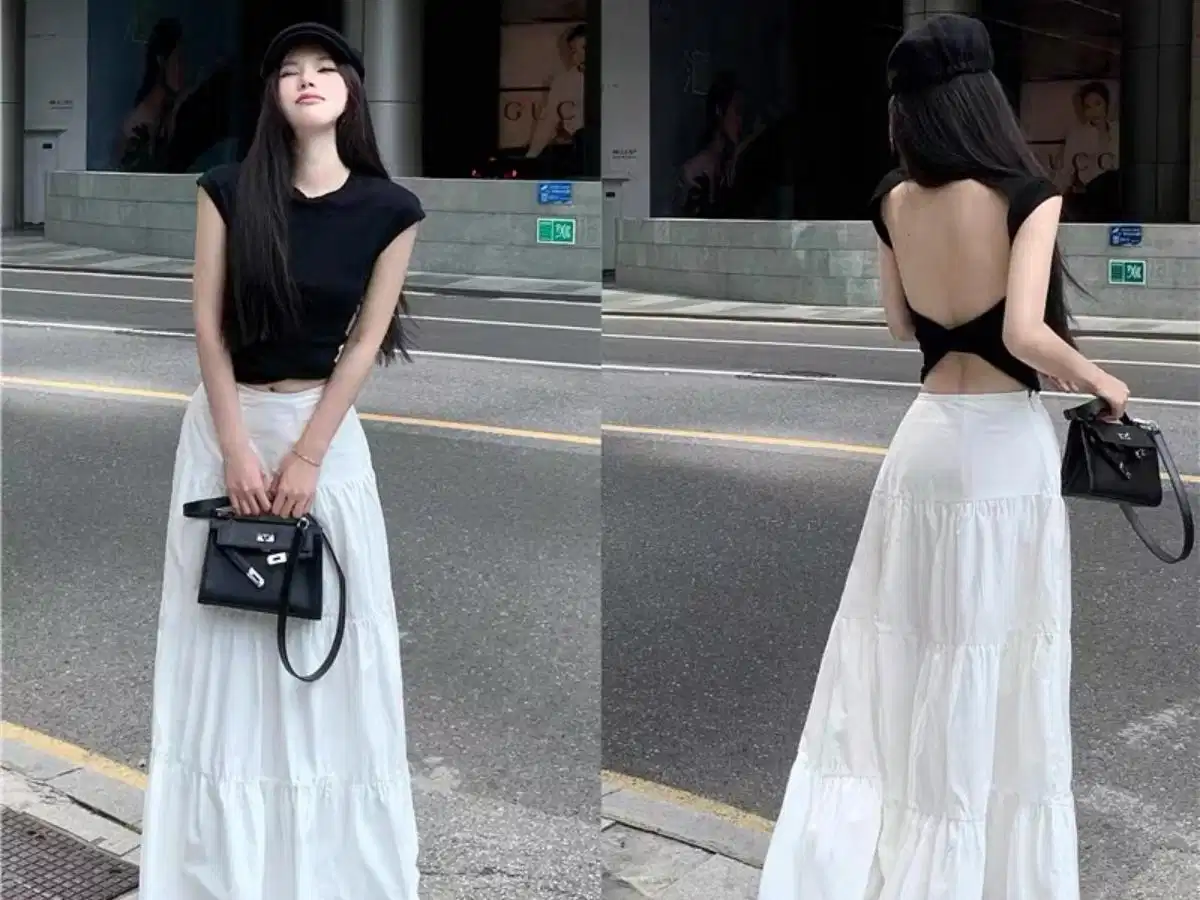 Chân váy maxi dài cho tiệc cưới hoặc tiệc ngoài trời Chân váy maxi dài cho tiệc cưới hoặc tiệc ngoài trời