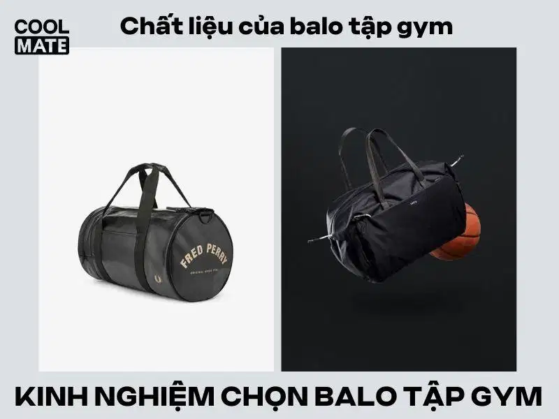 Chất liệu của balo tập gym Chất liệu của balo tập gym