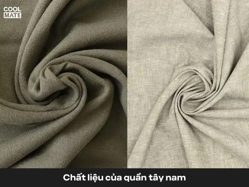 Chất liệu may quần tây nam Các loại vải may quần âu nam thông dụng trên thị trường