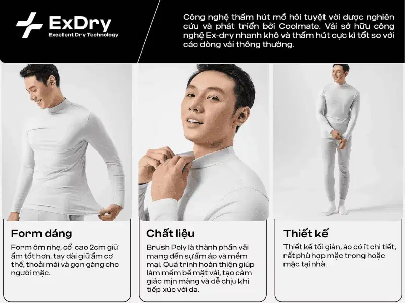Chất liệu vải giữ nhiệt nam Chất liệu vải quyết định trực tiếp đến hiệu quả giữ nhiệt và độ thoát ẩm của áo mùa đông