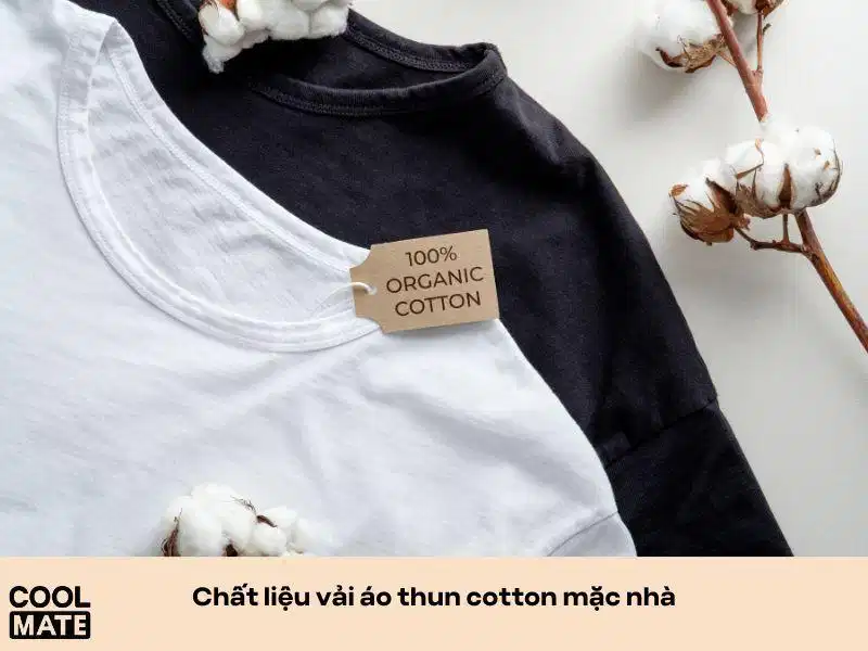 Chất liệu vải cotton áo thun Chất liệu vải cotton thoáng mát