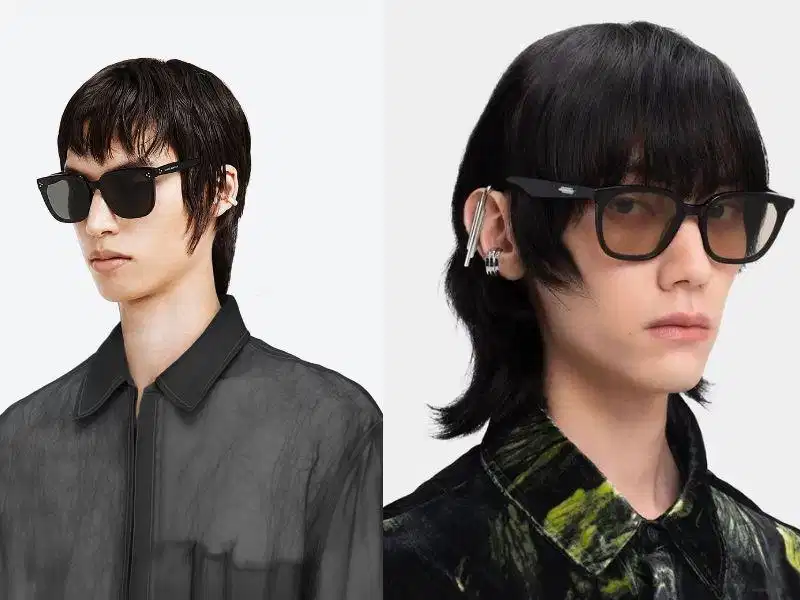 Chất lượng kính Gentle Monster tốt Độ hoàn thiện bản lề và chi tiết của kính Gentle Monster