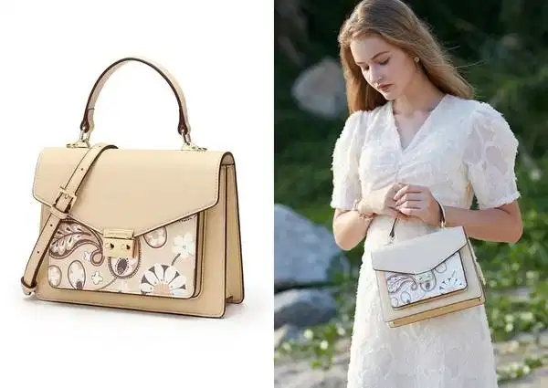 Chiếc túi xách thời trang với phom dáng thanh lịch