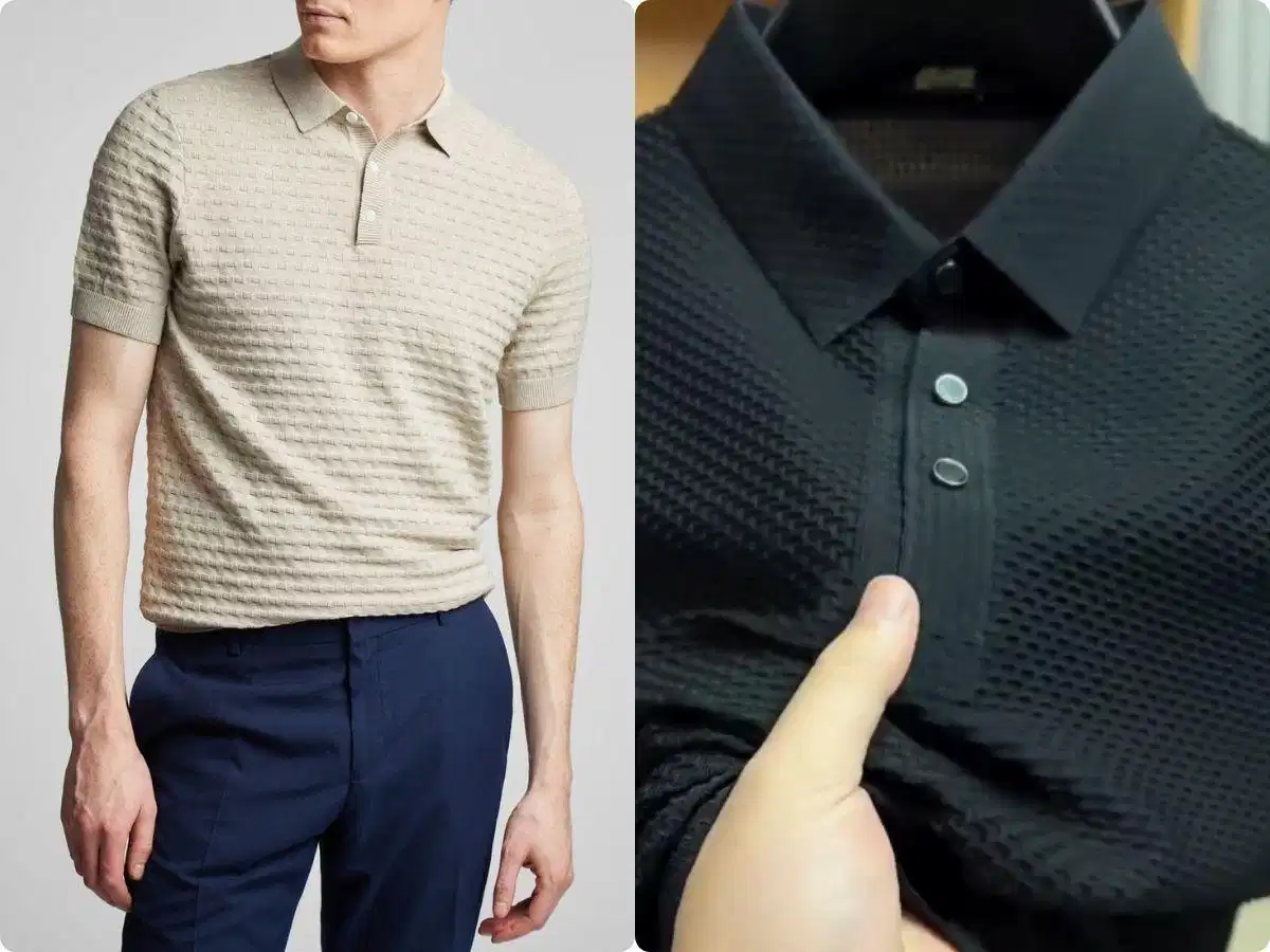 Lựa chọn độ dày áo polo dệt kim theo thời tiết