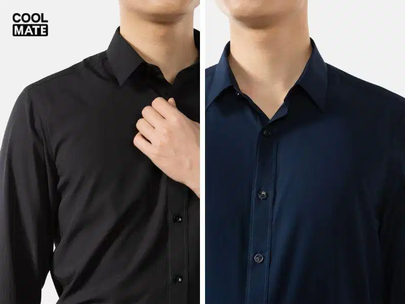 Kiểm tra độ vừa của cổ áo sơ mi nam Kiểm tra độ vừa của cổ áo sơ mi nam