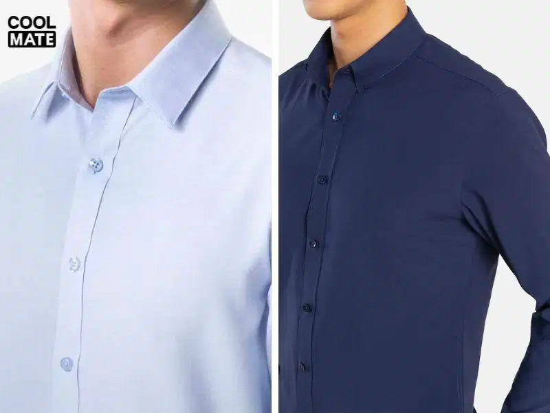 Kiểm tra độ vừa của ngực áo sơ mi nam Kiểm tra độ vừa của ngực áo sơ mi nam