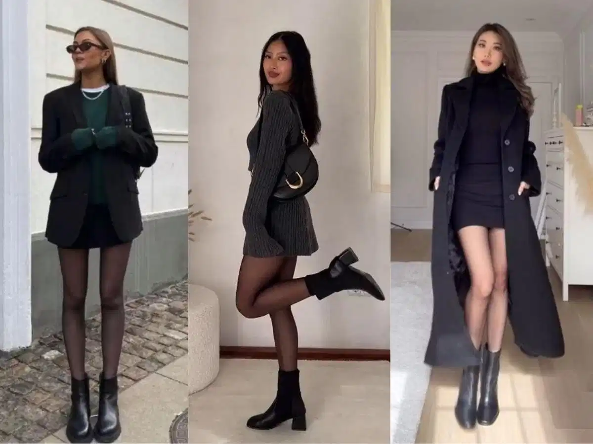 Chọn boot cho người cao gầy Cách chọn boot cổ thấp cho người vóc dáng cao gầy