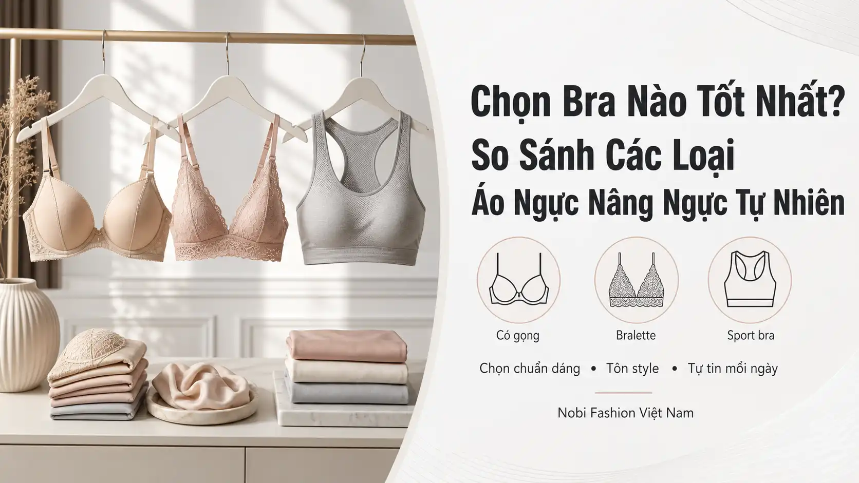 So Sánh Các Loại Áo Ngực Nâng Ngực Tự Nhiên Tốt Nhất