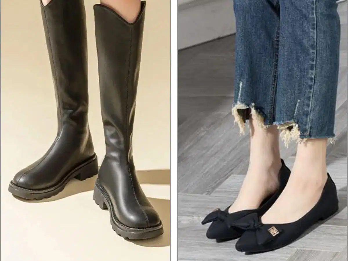 Chọn giày phù hợp với quần legging Các loại giày dép phù hợp khi phối cùng quần legging