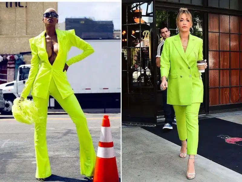 Chọn outfit màu neon phù hợp với làn da