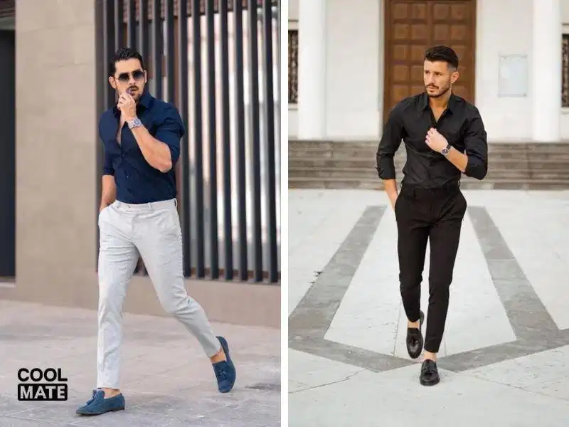 Chọn độ rộng thân áo sơ mi nam vừa vặn Chọn độ rộng thân áo sơ mi nam vừa vặn