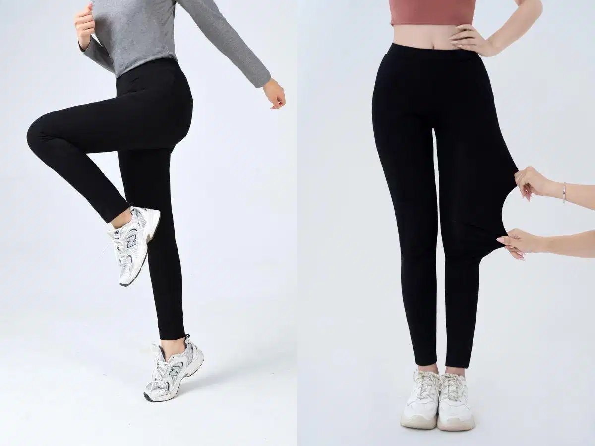 Chọn kích cỡ quần legging vừa vặn Chọn kích cỡ quần legging vừa vặn