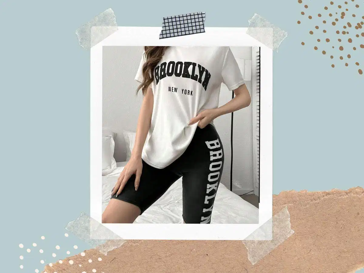 Cần chú ý độ che phủ của áo và đường viền nội y khi mặc legging Cần chú ý độ che phủ của áo và đường viền nội y khi mặc legging
