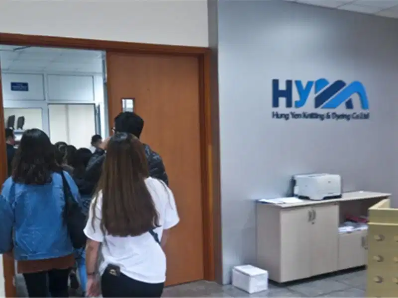 Quy trình hoàn tất vải dệt may tại K&D Hưng Yên