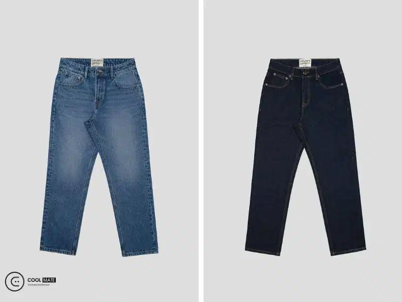 Trải nghiệm quần Slim Fit Copper Denim Trải nghiệm phom quần Slim Fit