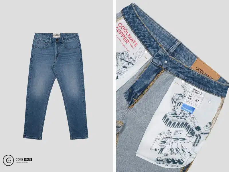 Chi tiết tổng thể dáng quần OG Slim Chi tiết tổng thể dáng quần OG Slim