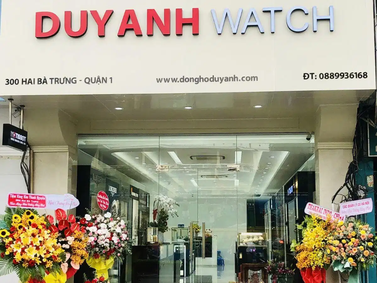 Cửa hàng Duy Anh Watch là một trong địa điểm uy tín khi mua đồng hồ Orient Không gian trưng bày đồng hồ chính hãng tại Duy Anh Watch
