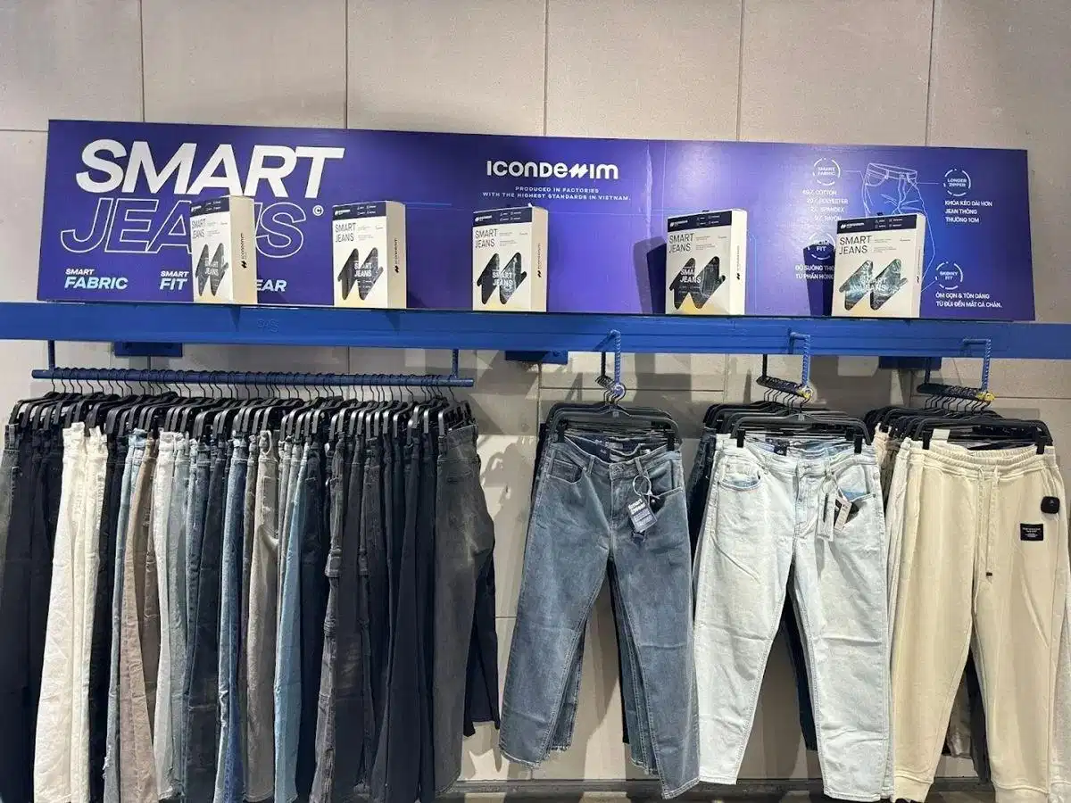 Cửa hàng quần jean nam 160Store tại Bình Dương