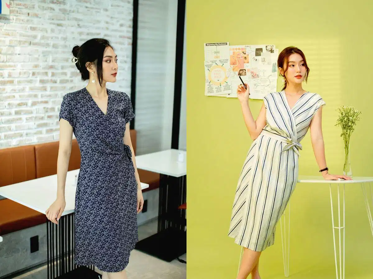 Đầm ôm công sở cho dáng người có tỷ lệ thẳng Đầm ôm công sở cho dáng người có tỷ lệ thẳng