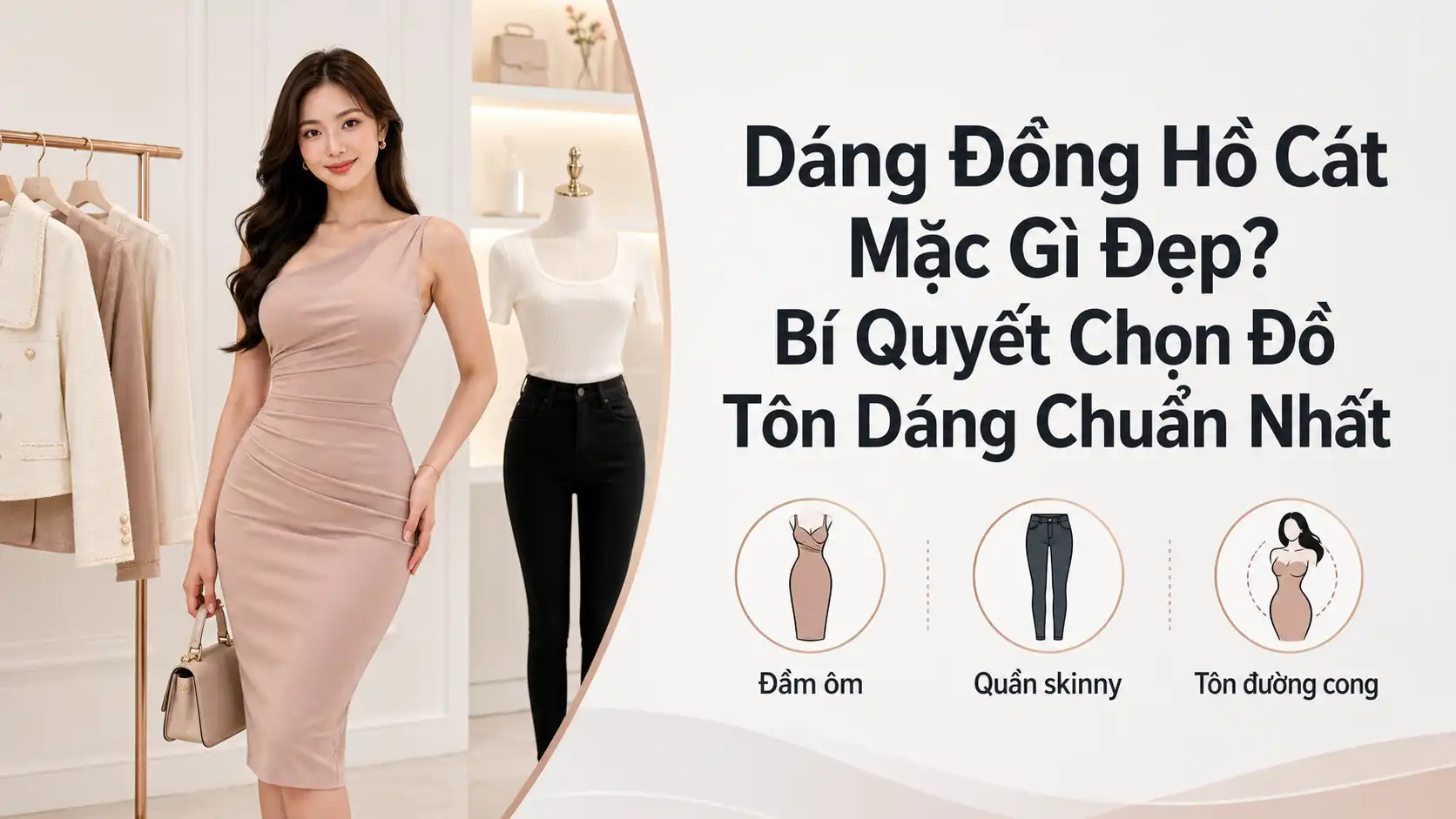 Dáng Đồng Hồ Cát Mặc Gì Đẹp? Bí Quyết Tôn Dáng Chuẩn