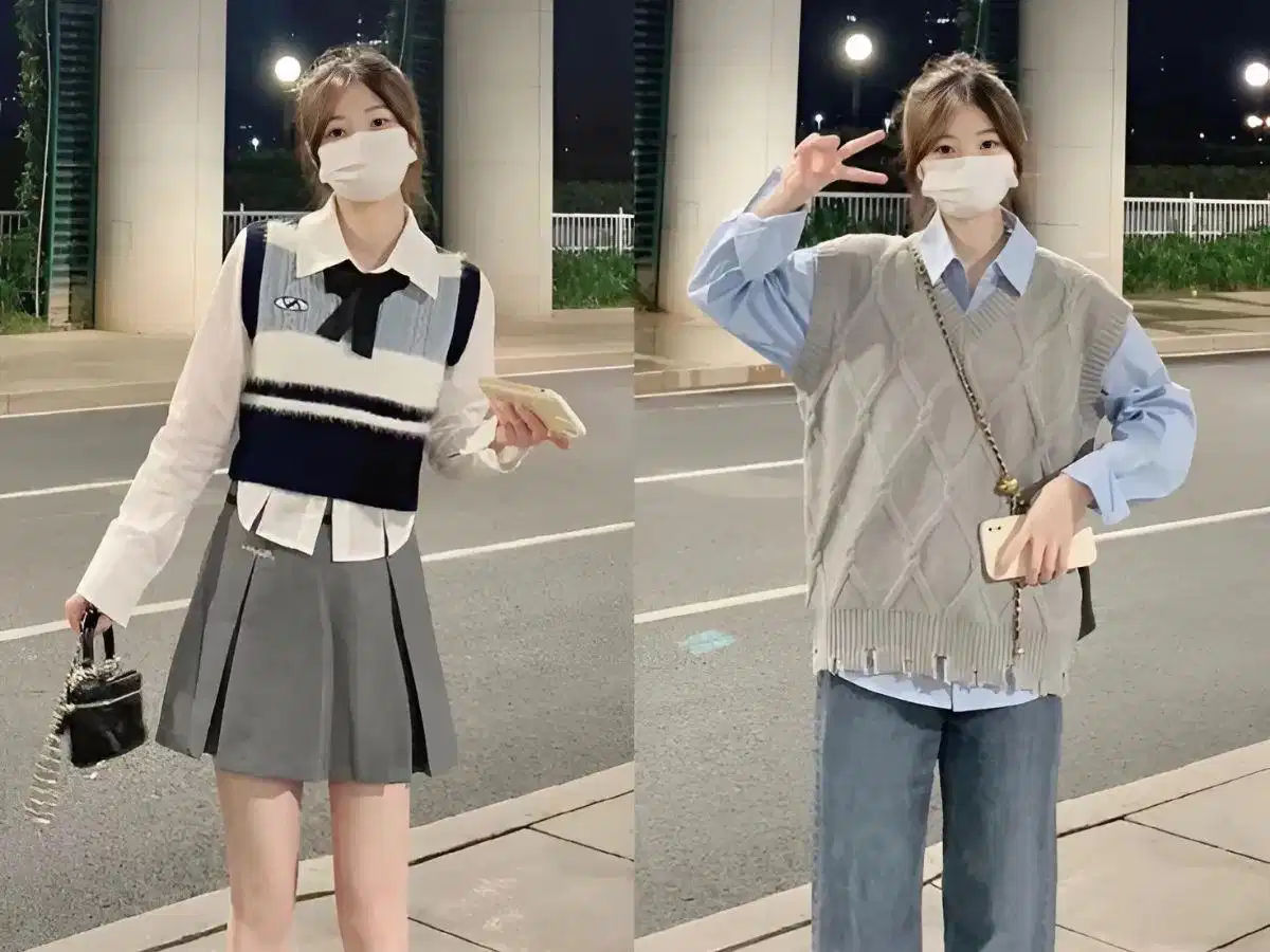 Phối áo gile cho vóc dáng cao và mảnh Phối áo gile cho vóc dáng cao và mảnh