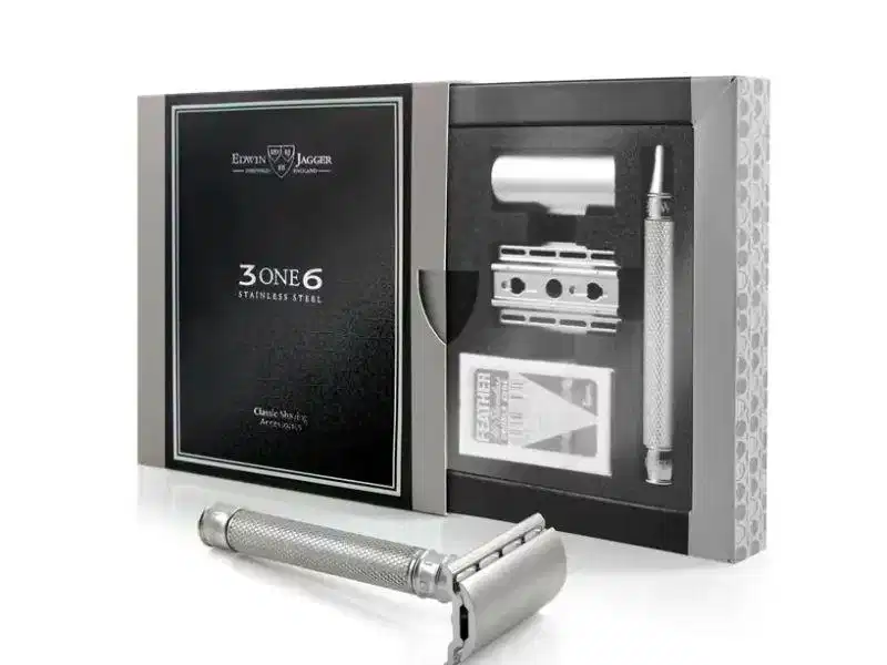 Edwin Jagger 3ONE6 Stainless Steel Safety Razor Dao cạo cao cấp bằng thép không gỉ Edwin Jagger 3ONE6