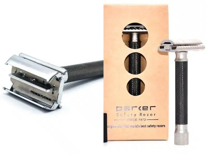 Parker Variant Adjustable Safety Razor Dao cạo râu tùy chỉnh nấc Parker Variant Adjustable Safety Razor màu Graphite