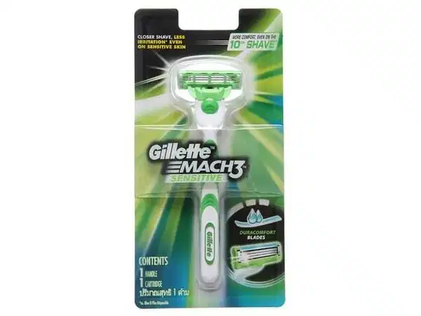 Dao cạo râu Gillette Mach 3 Turbo Sensitive