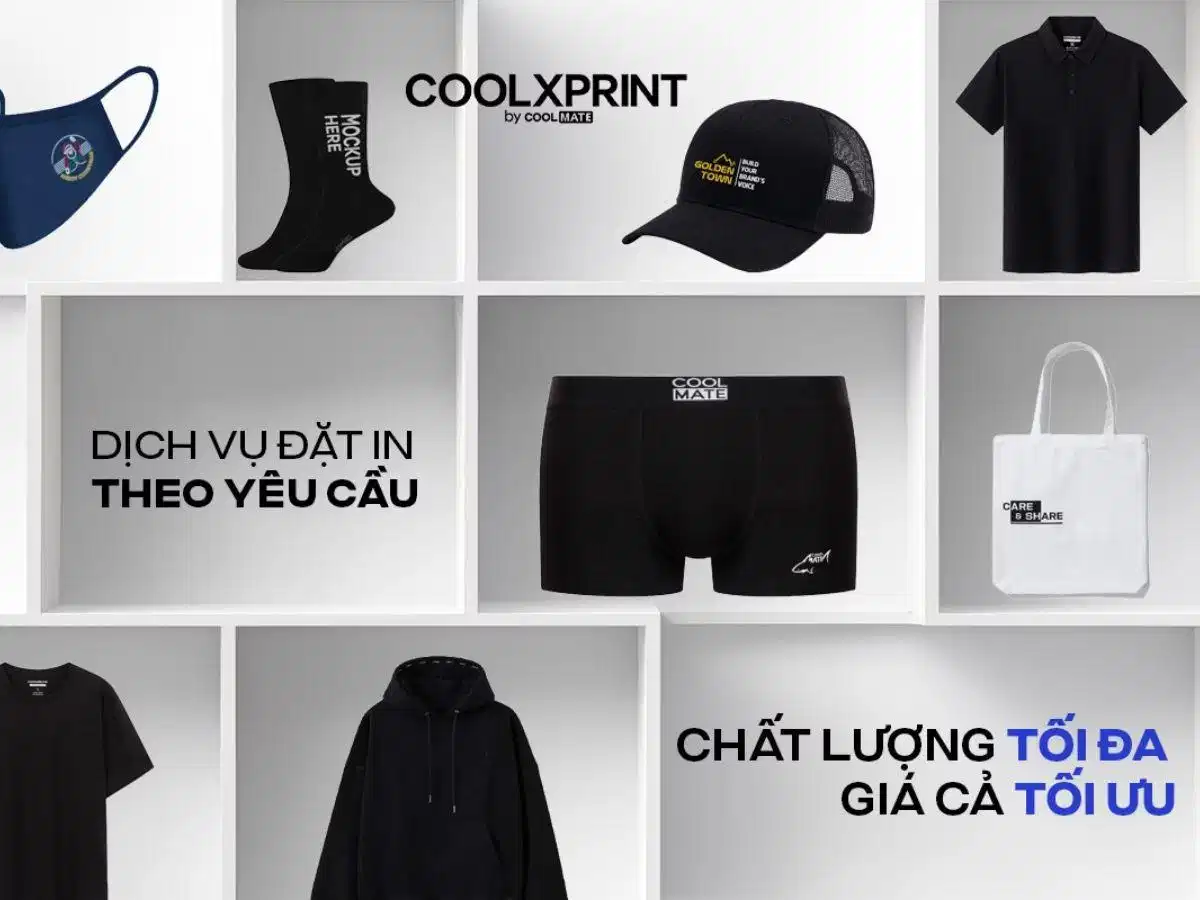 Đặt in theo yêu cầu cùng CoolxPrint Dịch vụ in áo sweater theo yêu cầu CoolXPrint