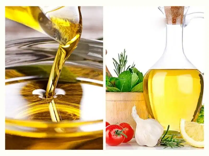 Xóa chữ in bằng dầu ăn Dùng dầu ăn làm mềm và bóc chữ in trên áo khoác